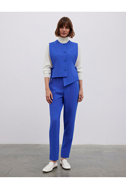 BGN workshop Asymmetric Cut Vest with Tie-Up Sides
