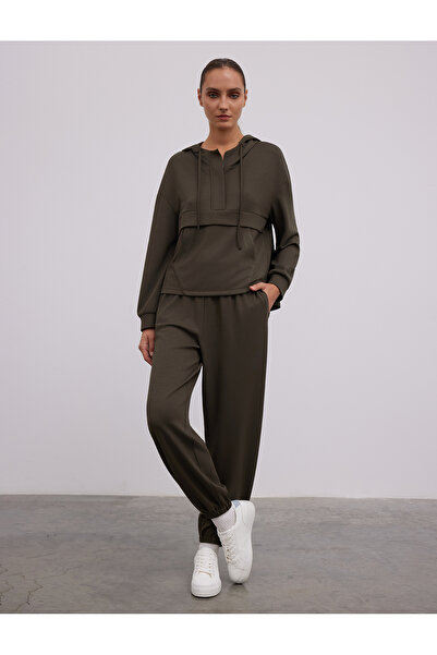 BGN workshop Fermoar din viscoză + hanorac cu glugă tricou