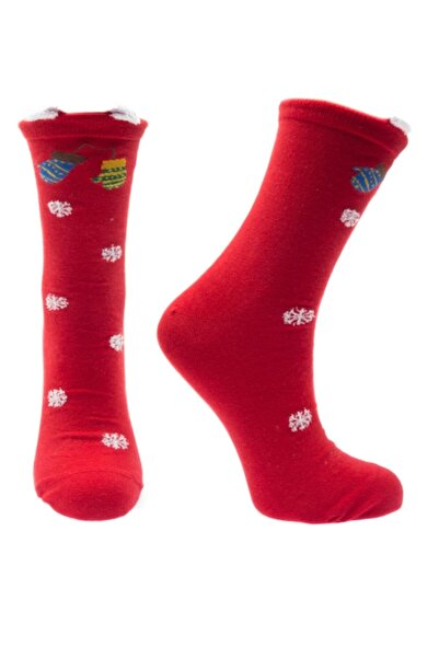 Tina Set - 5 Socks, Multicolor, 95% Cotton/5% Elastane, Size 36-41, Christmas Motifs (SCR314)