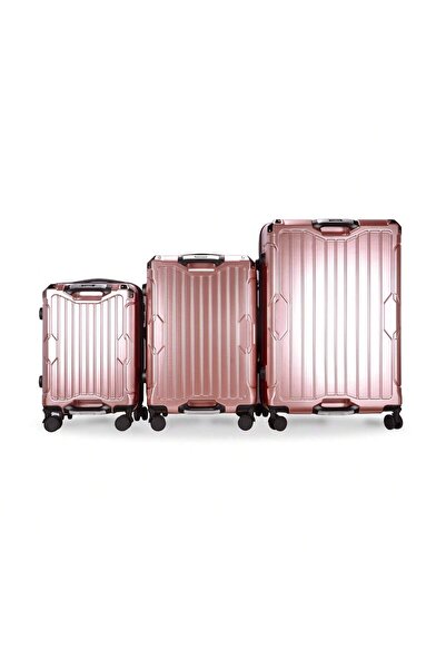 Prosperity PC Travel Luggage Set W/ Password Lock, With Multiple Color Options, 20in+24in+28in 3 PCS Set