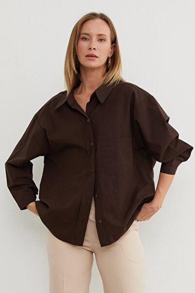 Fulla Moda Βασικό πουκάμισο μονής τσέπης