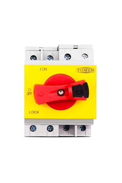 TOMZN Întrerupător solar CC 4P, 1200V, 32A, montare pe șină DIN