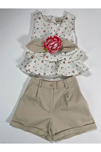 Top Kids Miss Beige Girl's Suit 5906