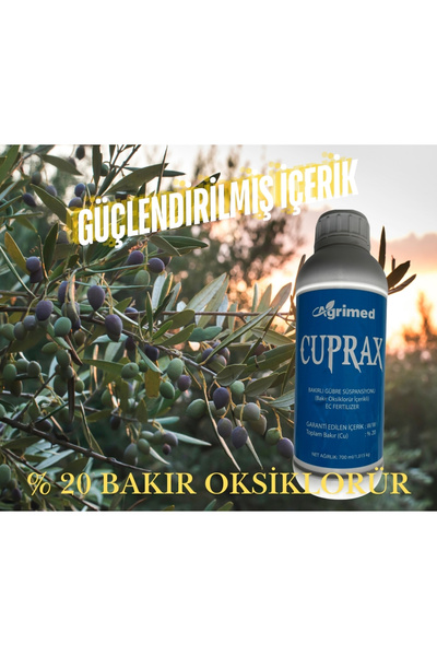 Agrimed CUPRAX 1kg (Zeytin-İncir-Bağ ve Meyve Ağaçları) bakır