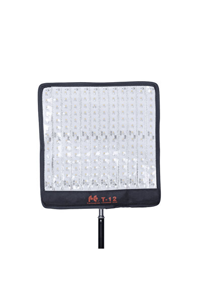 FALCON EYES Panou LED T12 cu temperatură de culoare reglabilă 2700-9999K + RGB