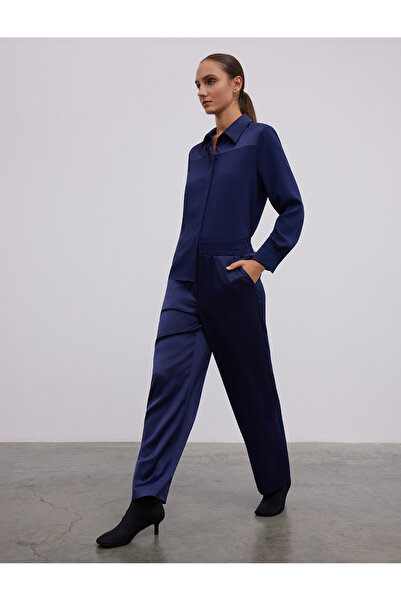 BGN workshop Buy Elastic Comfortable Fit Satin Pants