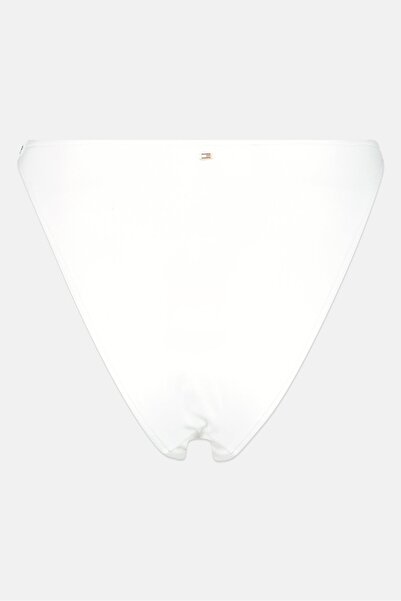 Tommy Hilfiger Women Plain Pull On Bikini Bottom, White