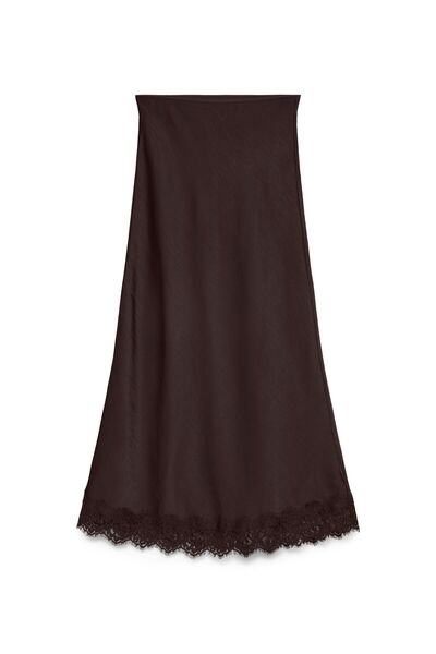 Vero Moda Rock VMJULIA Hohe Taille Langer Rock