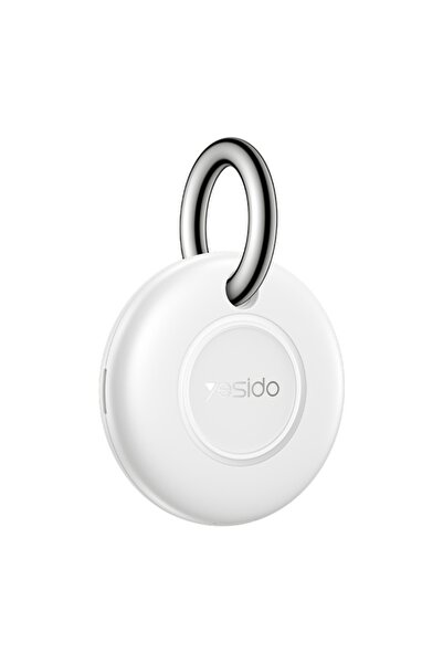 Yesido Smart Tracker, Apple Find My Compatible, MFi Certified, 240mAh Battery, Extended Autonomy, White
