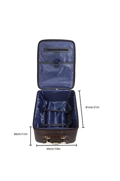 Prosperity 3 Pcs/set Luggage Sets Softside Expandable Carry On Luggage Set Travel Suitcase Sets - Black