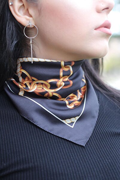 AFVENTE Φουλάρι με σχέδιο μπεζ