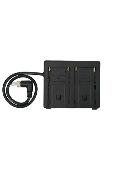 APUTURE adapter for 2 NP-F550 NP-F750 NP-F970 batteries compatible with Amaran COB 60d 60x