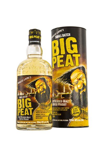 Big Peat Blended Malt Scotch Whisky with box, 46%, 0.7L-Big Peat