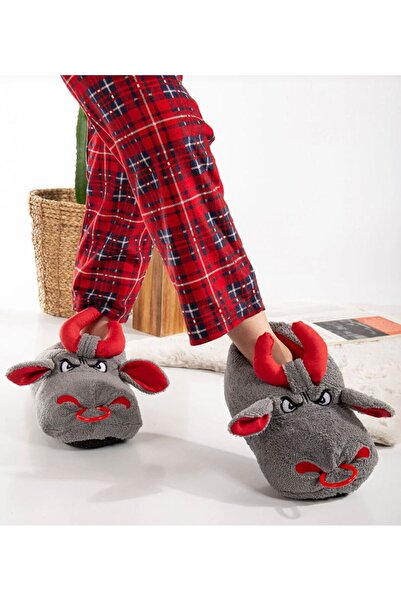 KonforA Unisex Animal Slippers Home Παπούτσια Ηχομονωτική σόλα