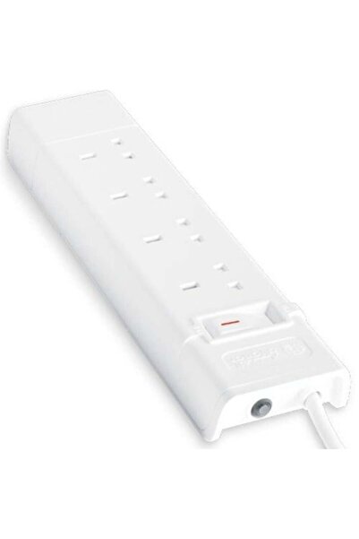 Alfanar 4-outlet power extension 3m - Saudi made