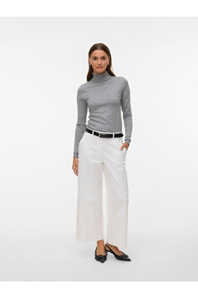 Vero Moda Hose mit weitem Beinschnitt AWVANA Mittlere Taille Hose