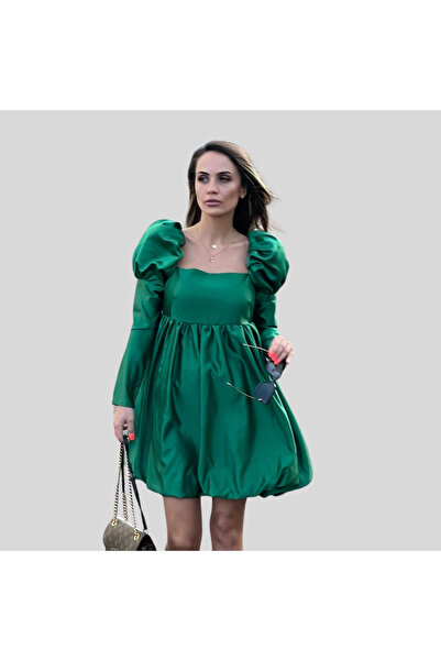 YALL Rochie VERDE BALL