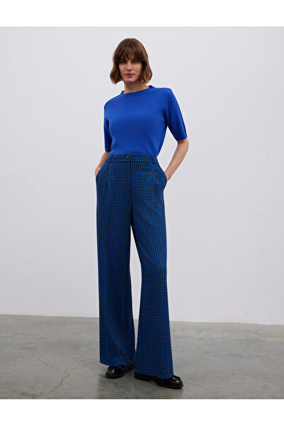 BGN workshop Kazayagi Patterned Wide Leg Pants