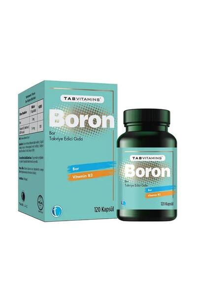 Tab İlaç Tabvitamins Boron 120 Capsules