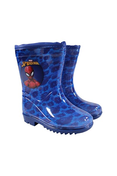 SPIDERMAN Lace-up rain boots, blue, Happy,