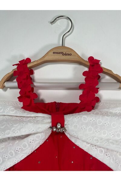 Top Kids Miss Topkids Red Female Child Dress 5884