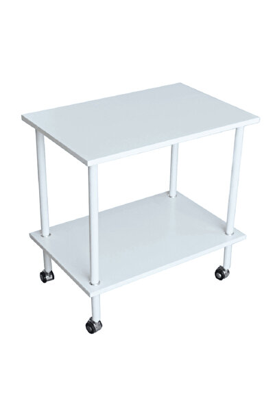 DacEnergy Side table, matt white, LABON