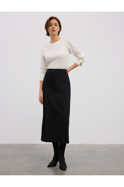 BGN workshop FUSTA MAXI PLIATA PE SPATE, AMESTEC DE VISCOZĂ