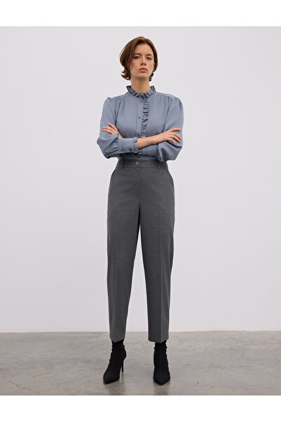 BGN workshop بنطلون فيسكوز كاريسيم بقصة الفاكهة