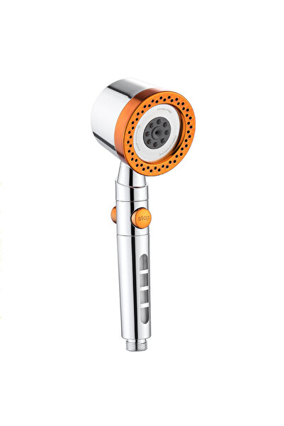 MIXSNOW Handheld shower head with high-pressure chromium surface water-saving...