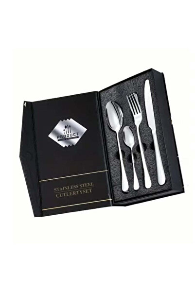 dealshopromania 24-Piece Stainless Steel Cutlery Set for 6 People – Elegance and Utility at Every Table