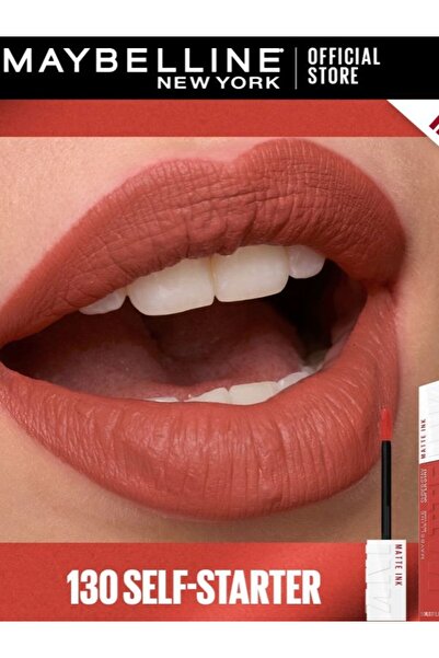 Maybelline New York Maybelline Superstay Matte Ink Lipstick, 130 Self Starter