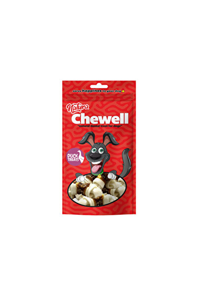 Natura Pet Natura Chewell Duck Knotted Bones Ördek Etli Düğüm Kemik 100Gr