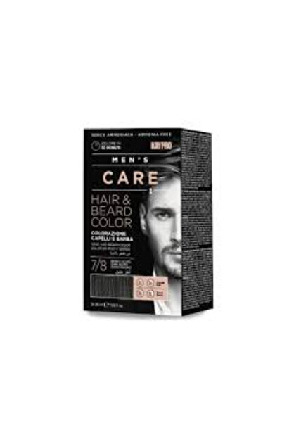 Kaypro عناية الرجل - صبغة للشعر واللحية - باللون الكستنائي الغامق 4/5 - خالية من الأمونيا - 2*50ML