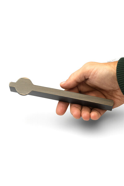 Badem10 Efes Soft Antique Drawer Handle 320 mm Long Metal Furniture Cabinet Drawer Handle Modern Decorative Design