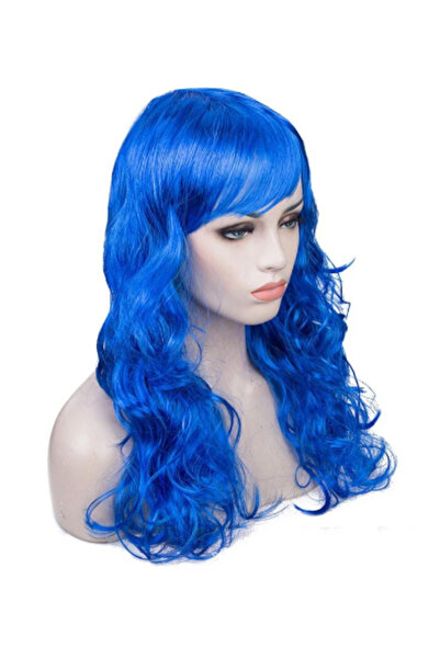 RiverWorld Περούκα για πάρτι River World, χρώμα μπλε