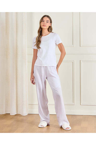 REDTAG Women Lilac Pyjama Bottoms