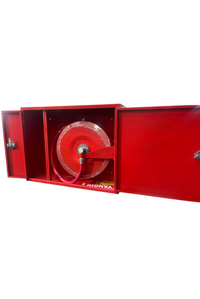 SEYHAN HİDROFOR Yangın Dolabı 20 mt 1” Yarı Sert Kauçuk Hortumlu