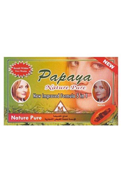 PAPAYA صابون البابايا 5 في 1، نقي، 135 جم
