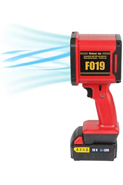 Generic Violent Fan F019 Cordless Handheld Fan, 110,000 RPM, 18V Battery Compatible