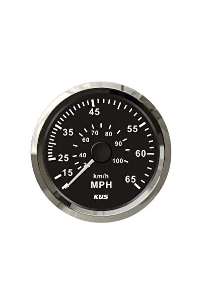 GFN KUS Speedometer Gauge, White