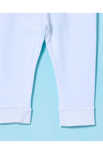 REDTAG Infant Boys White Printed Active Pants