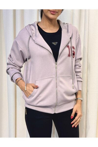 SELSAL جاكيت هودي بسحاب