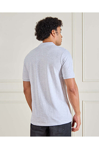 REDTAG Men Ecru Classic Polo Shirt