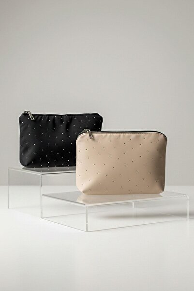 Bagg 2-Piece Sparkling Clutch Mink/Black