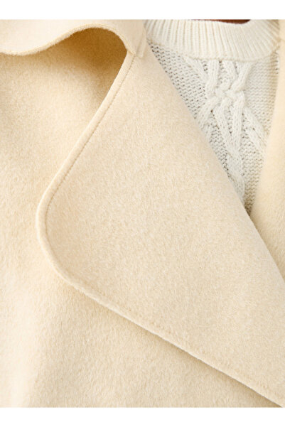 FAV Button Accent Felt Jacket