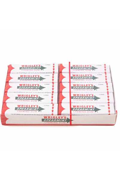 Wrigleys علكة ريجلي بنكهة النعناع، عبوة من 20 قطعة، عبوة من قطعتين