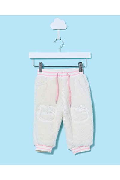 REDTAG Infant Girls Ivory Hello Kitty Print Jog Set (2 Piece)