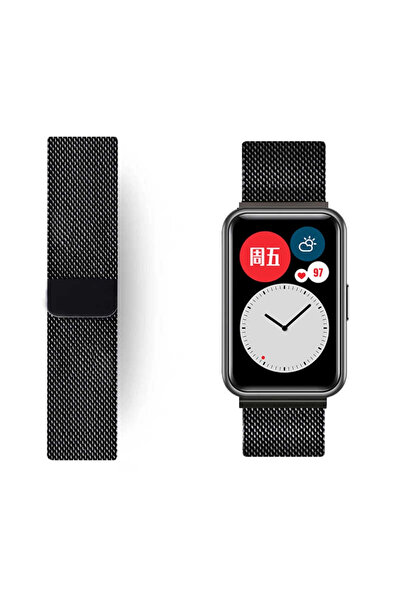 HTstore Huawei Compatible Watch Fit Zore Krd-01 Metal Band