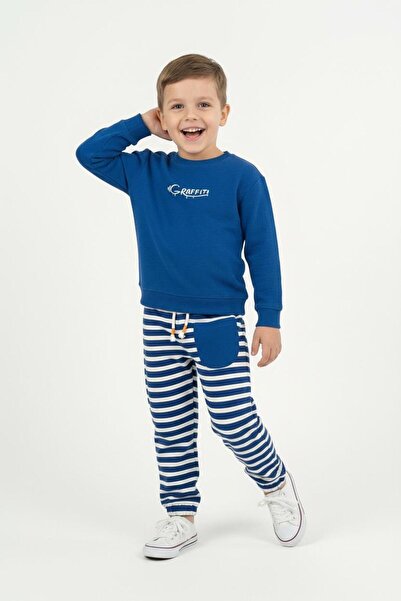 MiaBaby Graffiti Printed 2-Piece Set