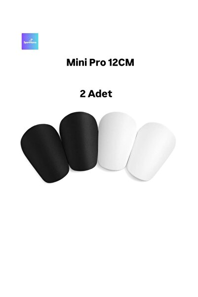 sporthome 2 Adet Mini Profesyonel Tekmelik 12 CM Siyah ve Beyaz